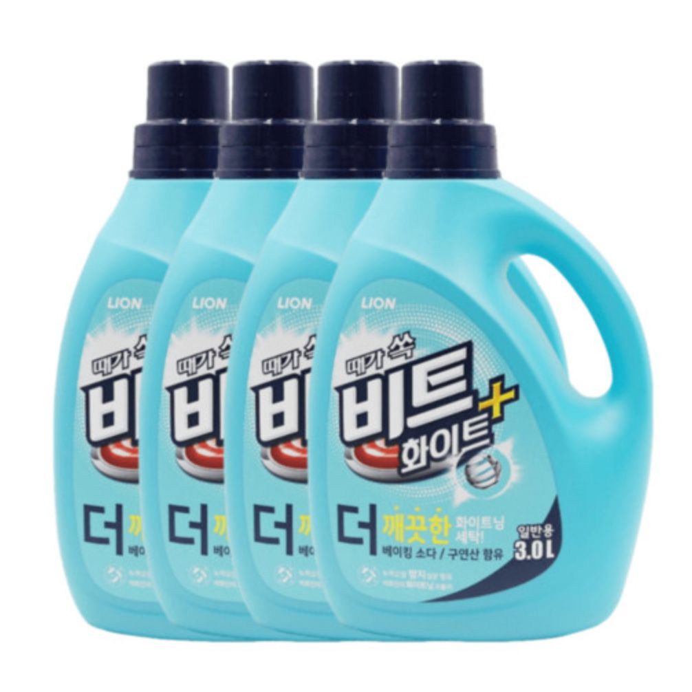 오늘의쇼핑은 액체비트 화이트플러스 3L 용기 4묶음