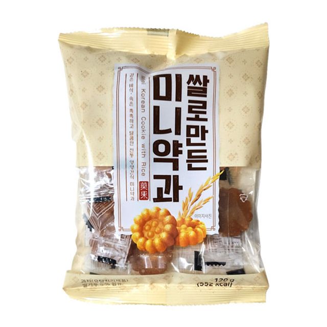 쌀로만든 미니약과(동화 120g)