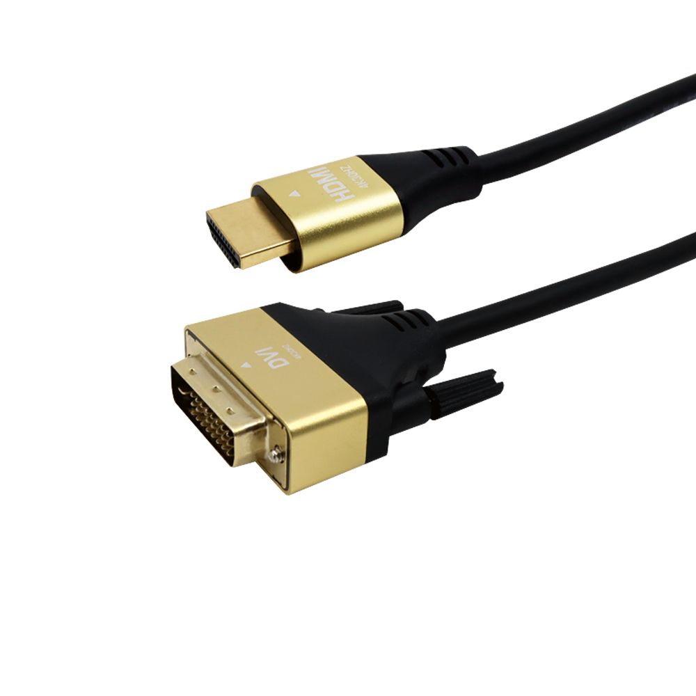 오늘의쇼핑은 HDMI to DVI-D 골드메탈 케이블 1.5M