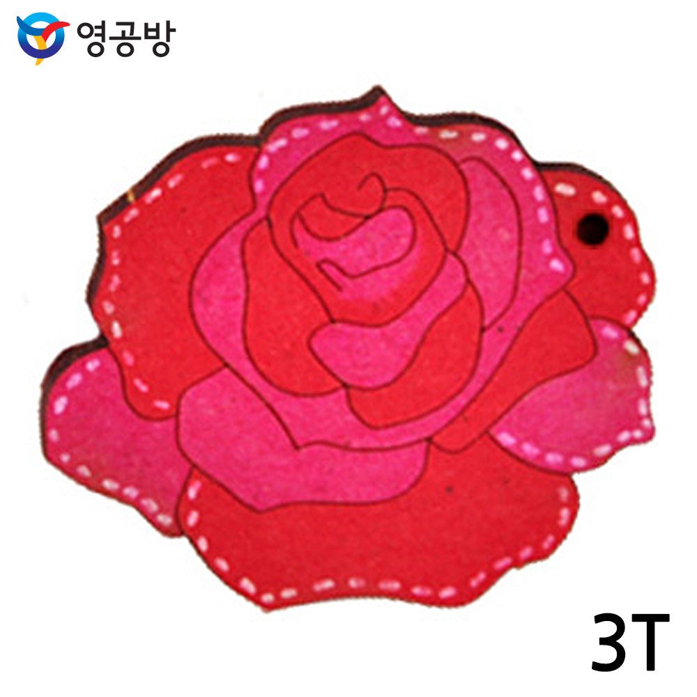 영공방 장미 3T(10개입)연결구멍(있음O)