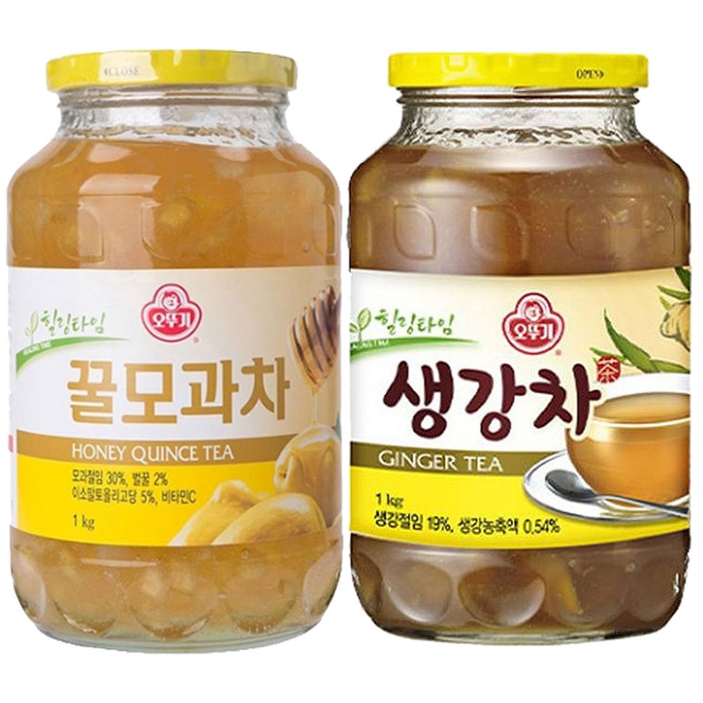 오늘의쇼핑은 오뚜기 꿀모과차 1kg + 오뚜기 생강차 1kg