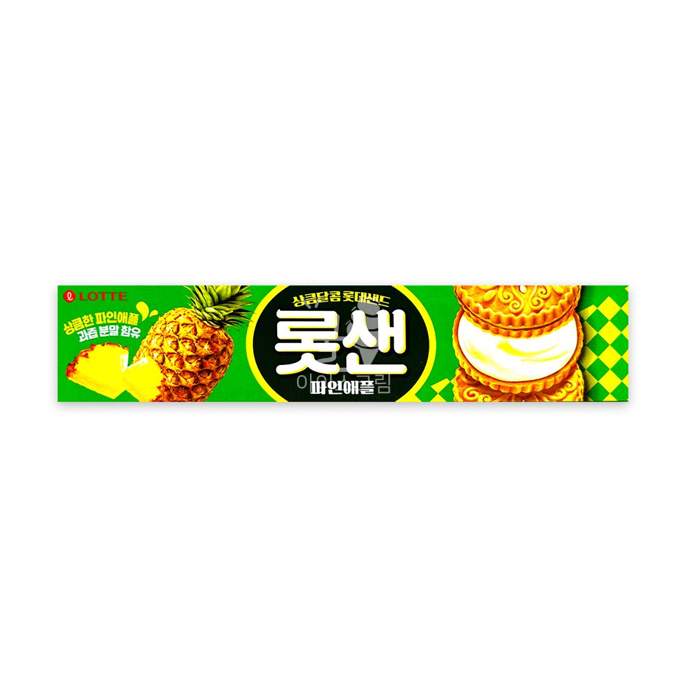 롯데샌드 파인애플 105g 1개