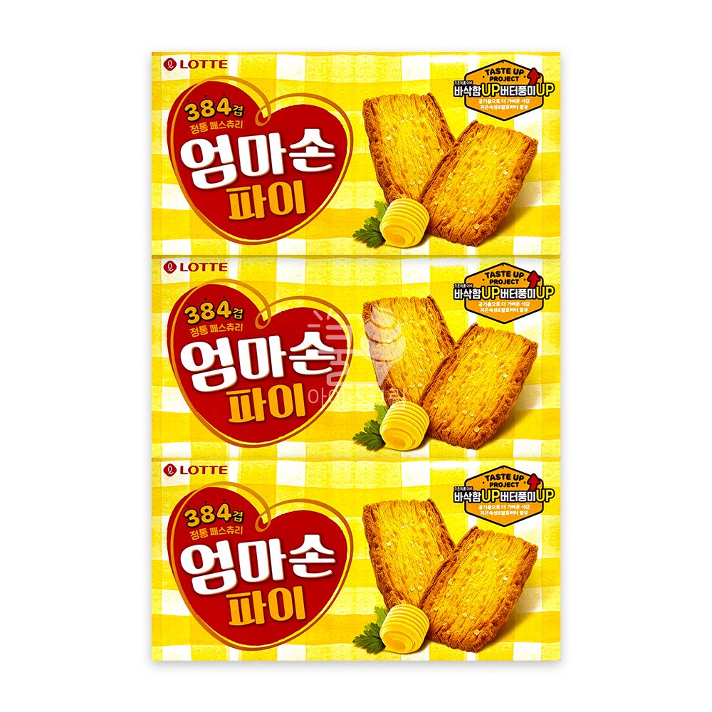 오늘의쇼핑은 엄마손파이 127g 3개