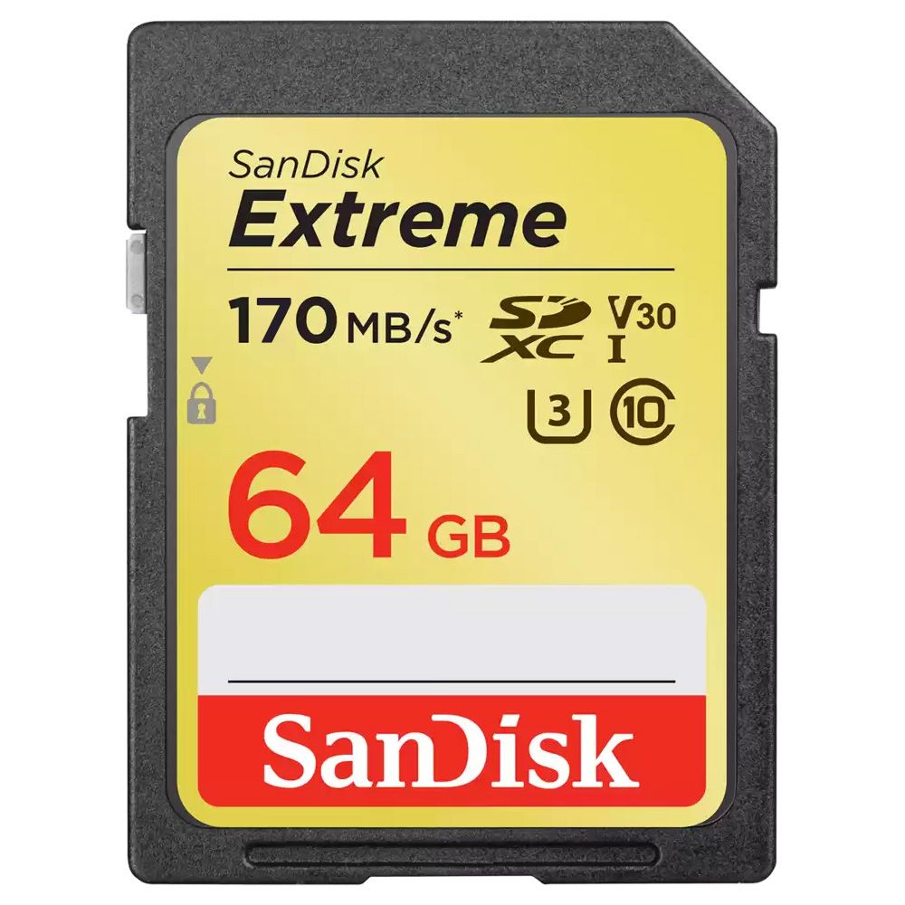 오늘의쇼핑은 SanDisk Extreme SD UHS-I 카드 (64GB)