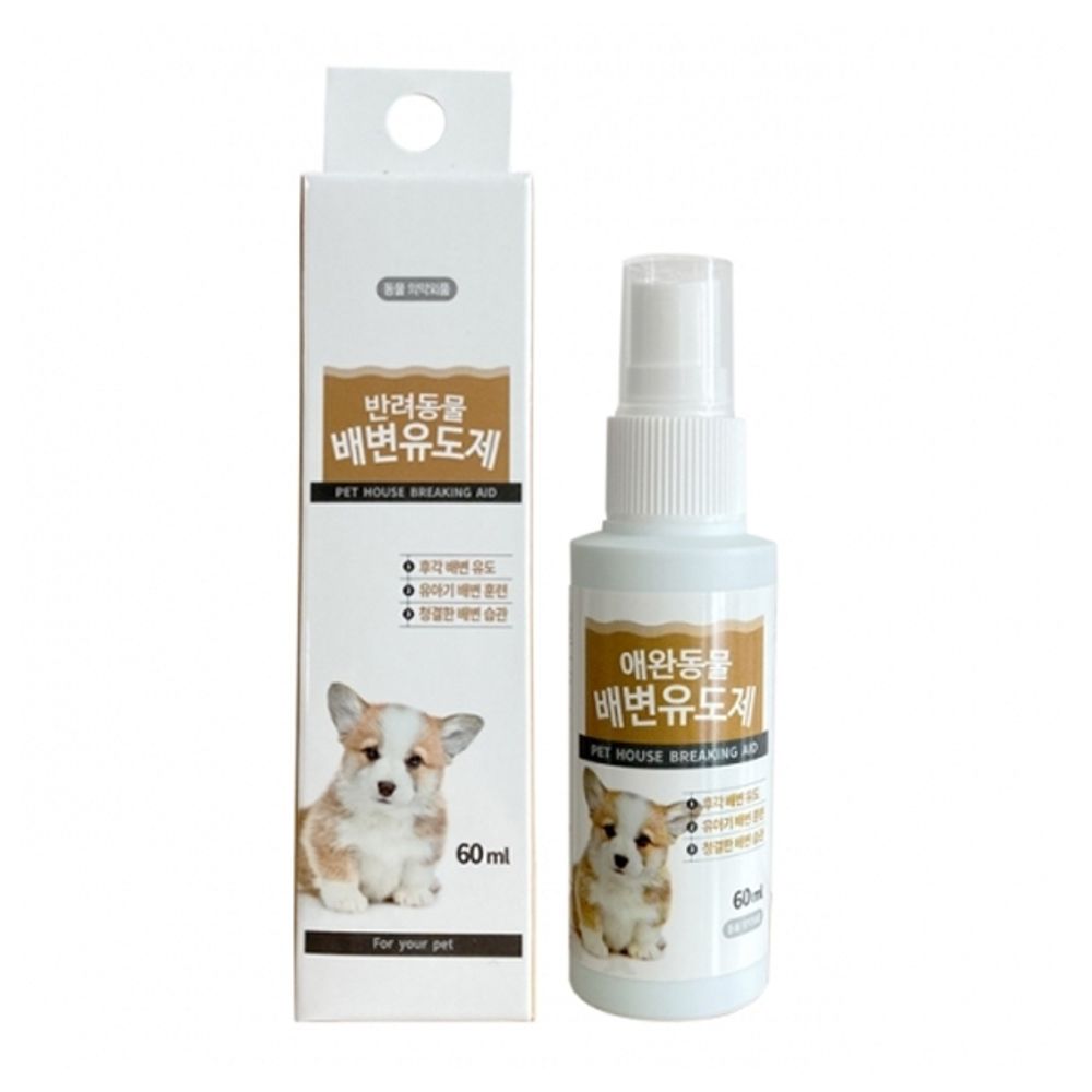 오늘의쇼핑은 강아지 펫퍼스 배변유도제 60ml 1P 배변훈련 스프레이