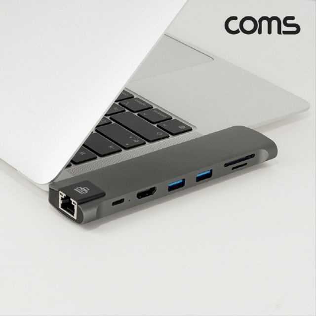 USB C Type 맥북 멀티 허브 듀얼 인터페이스 USB 3.0