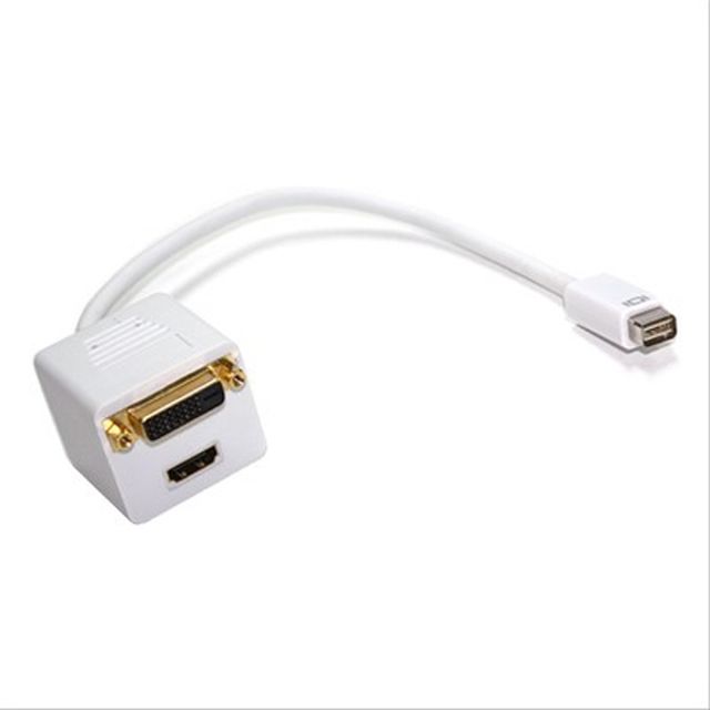 Mini DVI 젠더 선택분배기 HDMI F DVI-D F