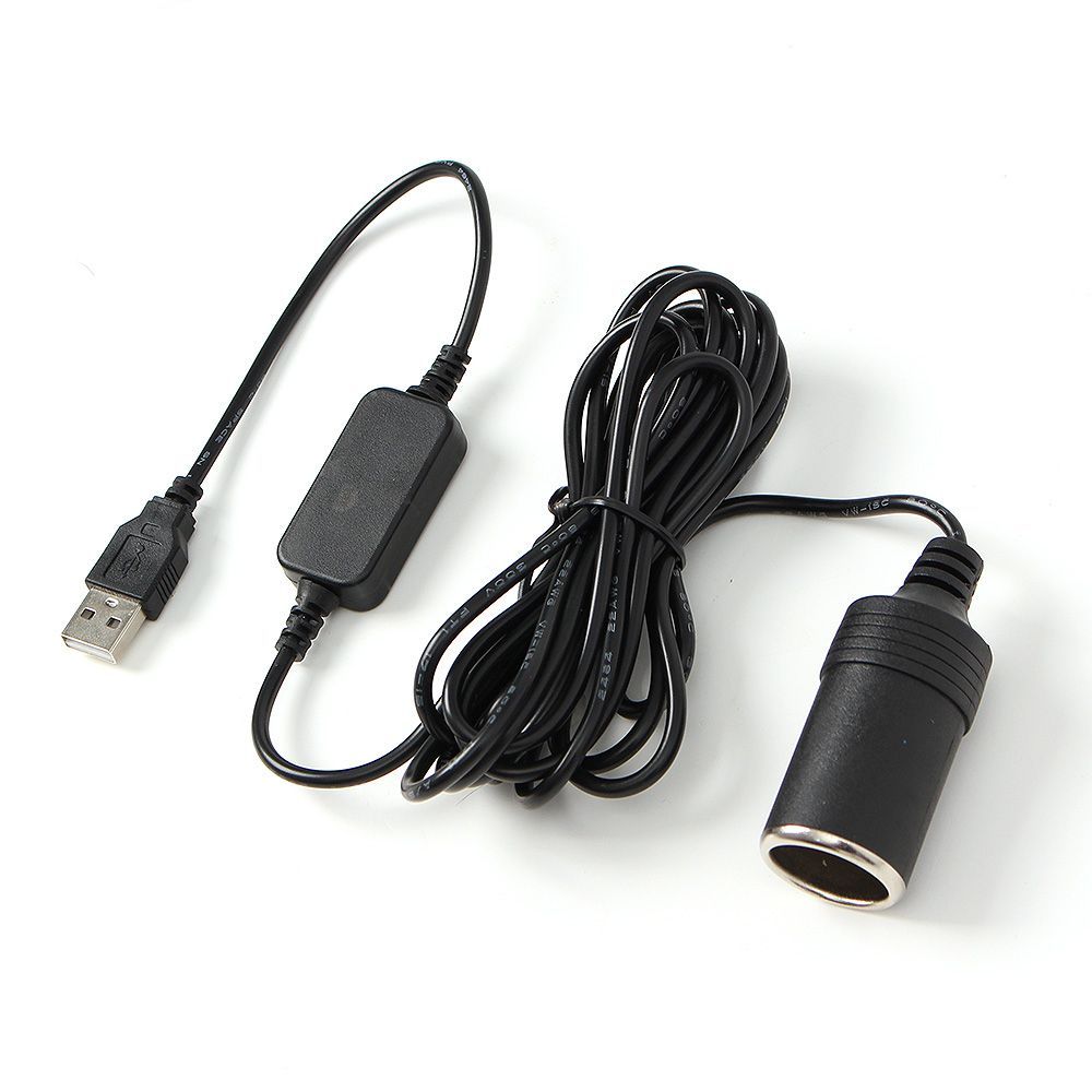 5V 케이블 시거잭 전원 승압 USB 12V