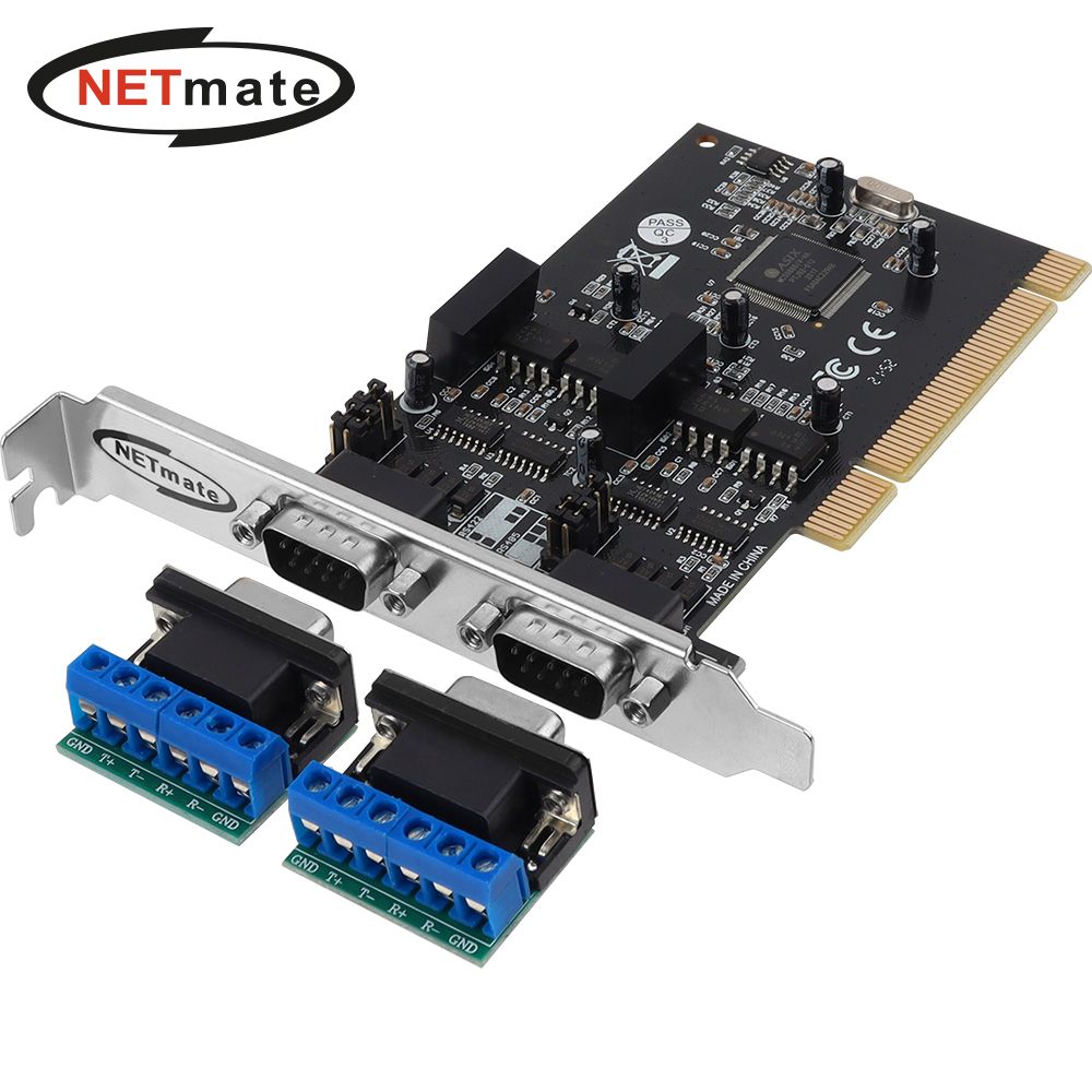 (Netmate) PCI 2포트 RS422 RS485 시리얼 확장카드