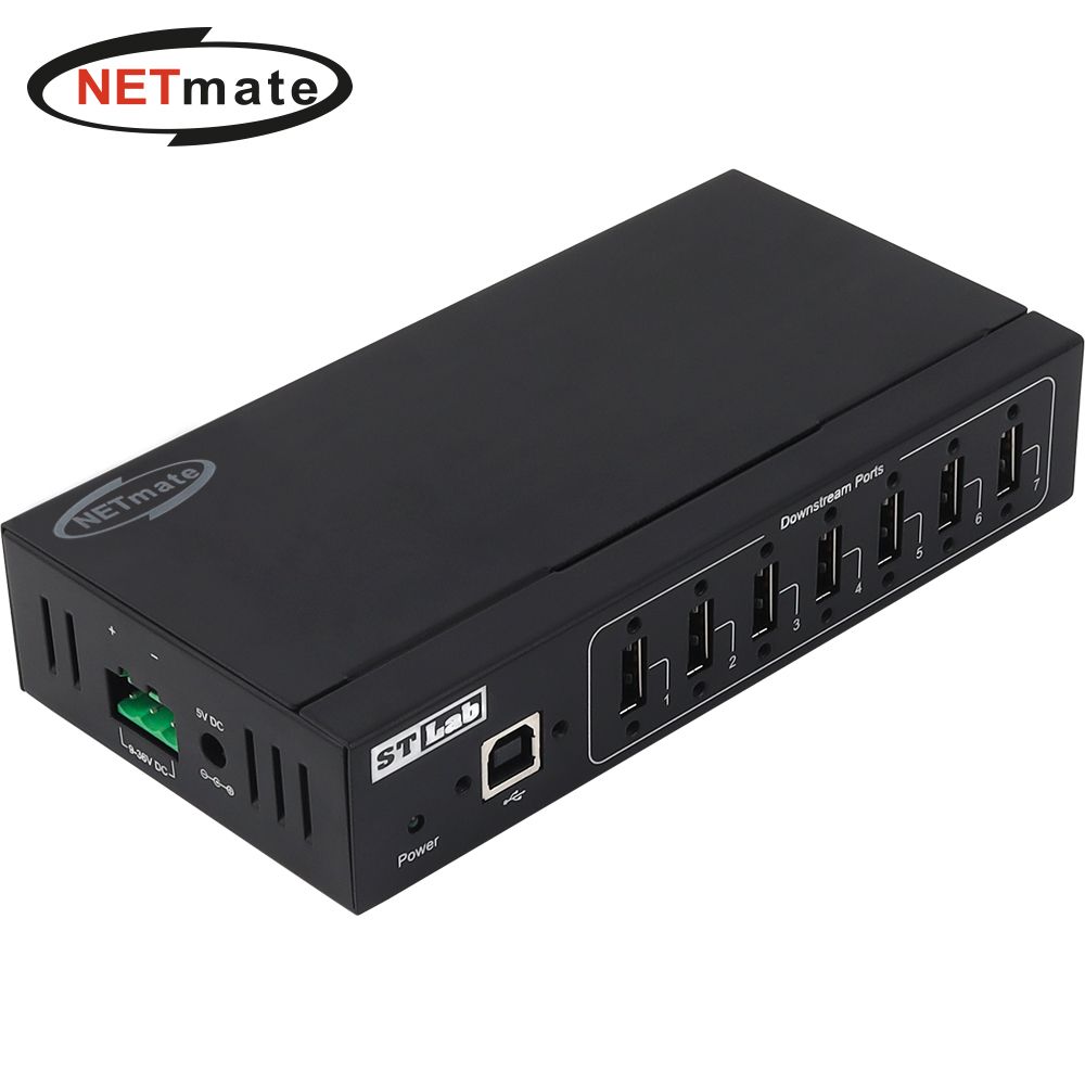 오늘의쇼핑은 (Netmate) USB 2.0 허브 7포트 머신비전 스캐너연결