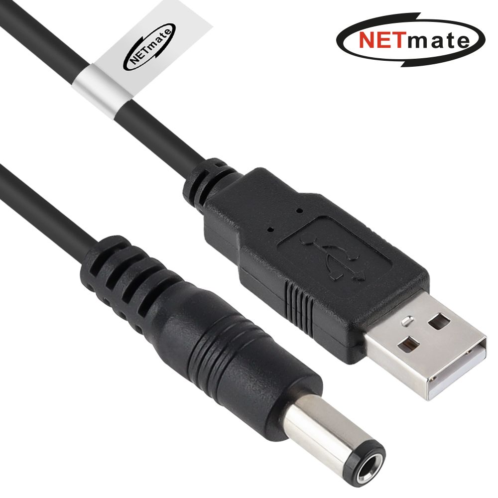 오늘의쇼핑은 (Netmate) USB DC전원 케이블 1M(5.5/2.5) 24W