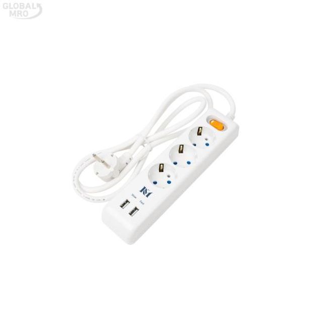 베스토 멀티탭 USB타입 BE-31USB 3구/1.5SQ x 1.5M