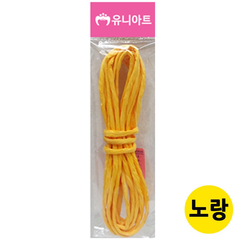 유니아트 (지끈) 칼라 지끈 (4mm) (노랑) G10