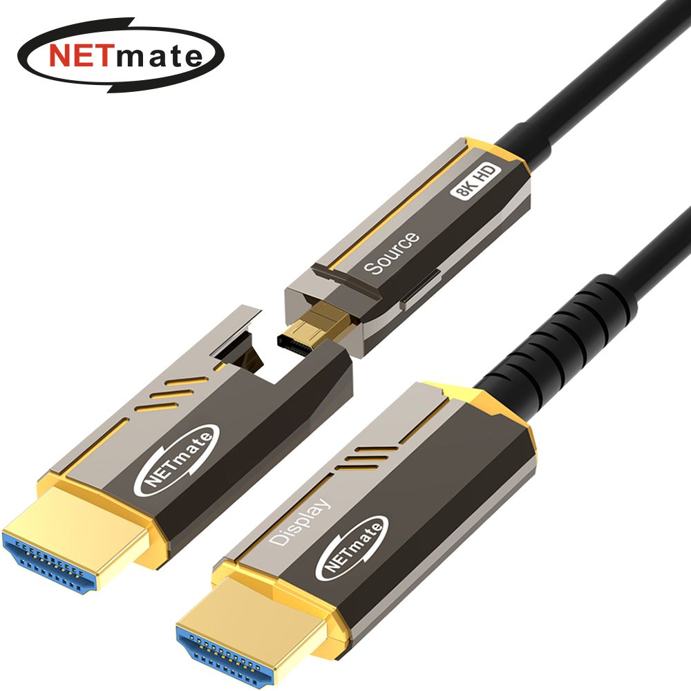 오늘의쇼핑은 (Netmate) 배관용 분리형 AOC HDMI 2.1 케이블 100M