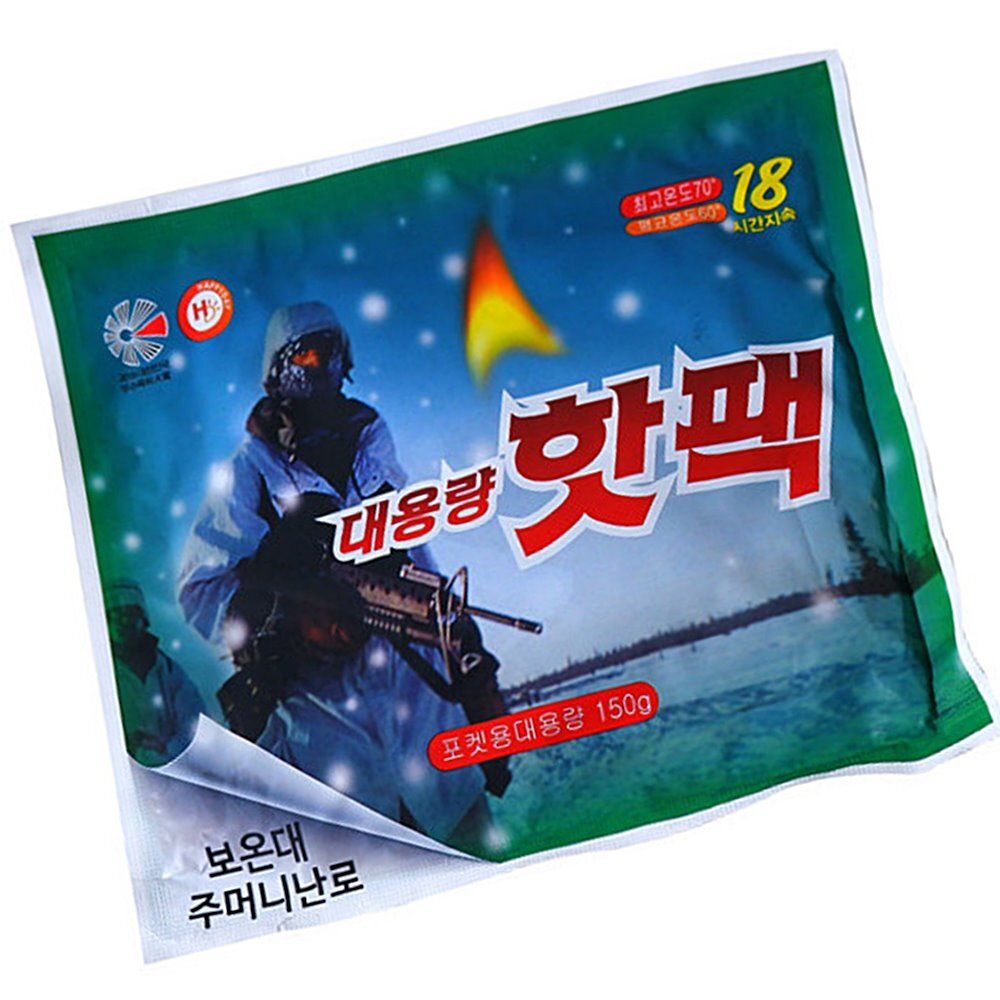 해피데이 포켓용 대용량 핫팩50g(10개입)